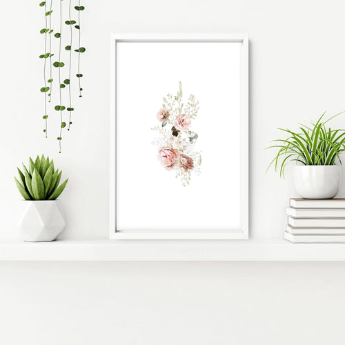Bathroom chic prints | set of 3 framed wall art