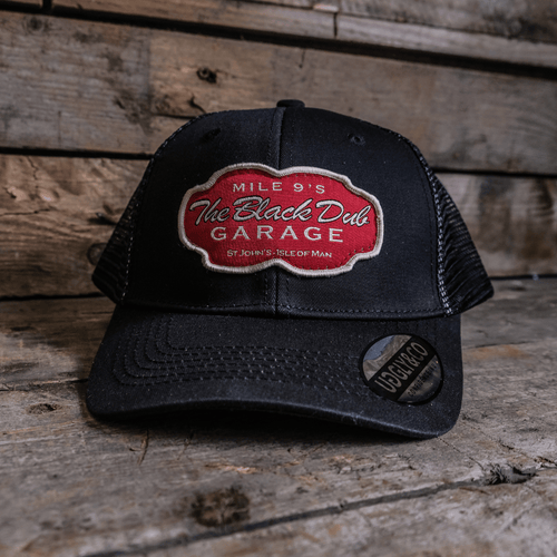 Black Dub Garage Trucker Hat
