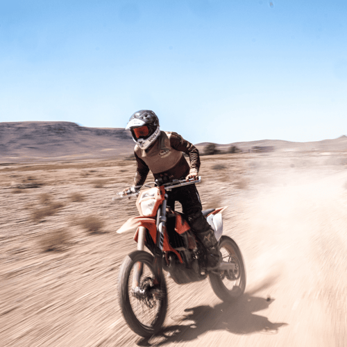 No.1 Brown Vintage Motocross Jersey