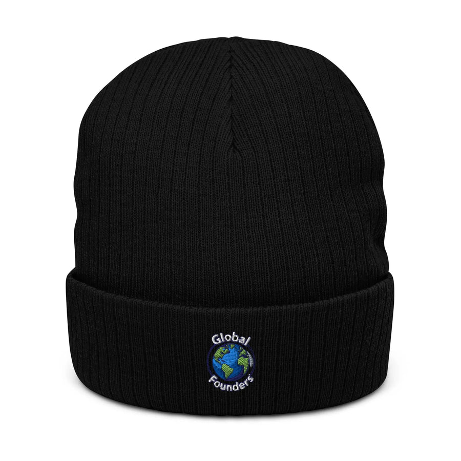 Global Founders Ribbed knit beanie