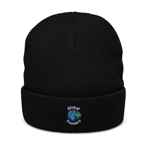 Global Founders Ribbed knit beanie