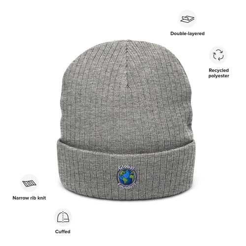 Global Founders Ribbed knit beanie