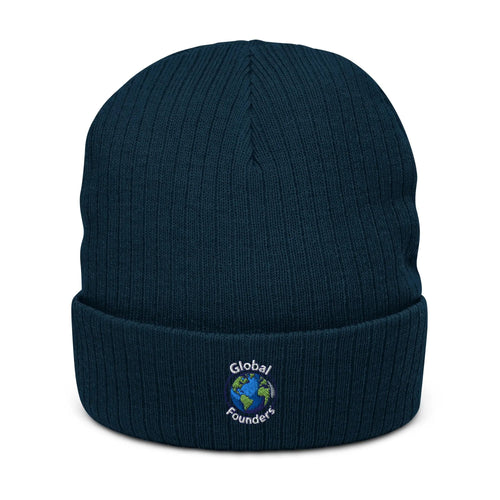 Global Founders Ribbed knit beanie