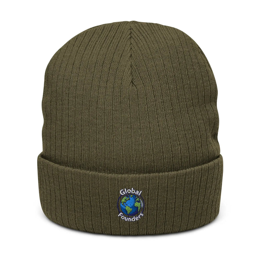 Global Founders Ribbed knit beanie