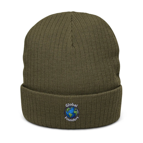Global Founders Ribbed knit beanie