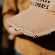 Beige Parts & Spares Vintage Cap