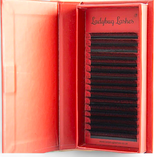 4D Clover Lash Single Length 16 Row Tray
