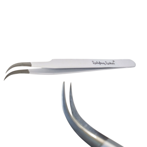 Curved Tweezers Smooth Tip