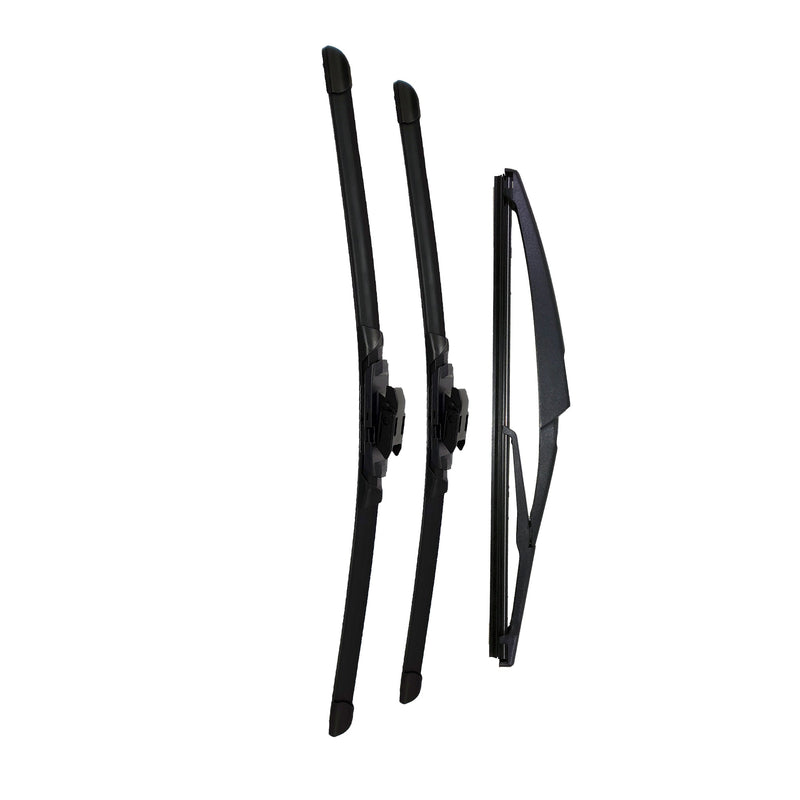 RENAULT CAPTUR Hatchback Mar 2016 to Nov 2019 Wiper Blade Set - Easy Fit Video Tutorial