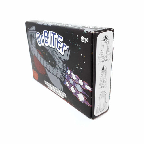 OrBITEr® Rocket - Natural Rubber Space Teether Baby Toy