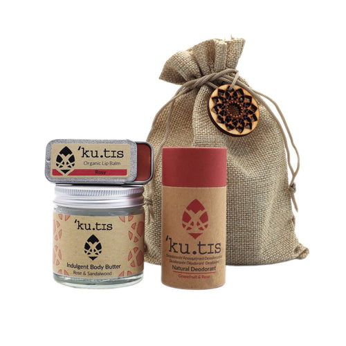Rose Beauty Product Gift Pouch