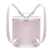 Handmade Leather City Backpack - Rose Quartz