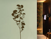 Large Roses Silhouette Wall Sticker Decal