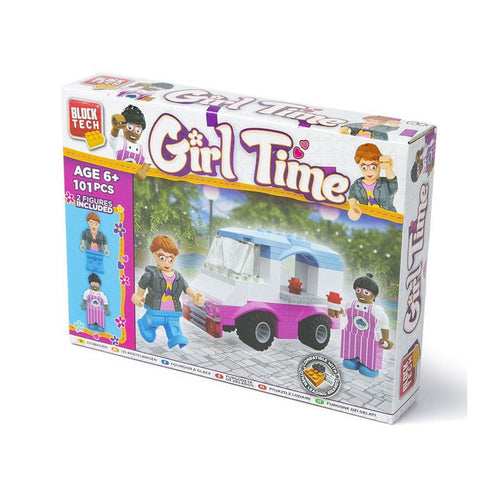 Block Tech Girl Time Ice Cream Van Game 101-Piece Set