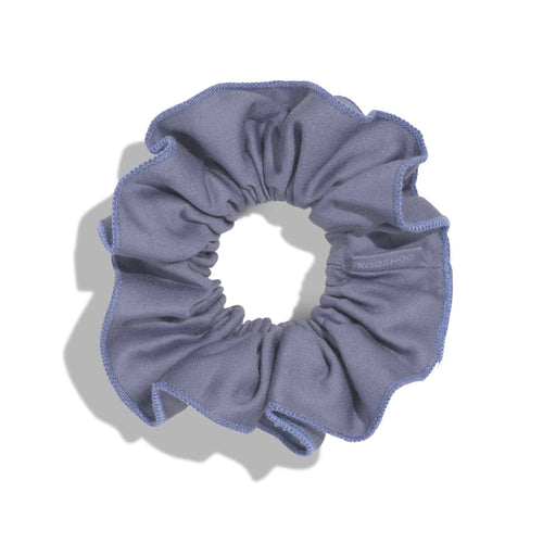 Ruched Organic Satin Scrunchie – Plastic-Free Hair Accessory