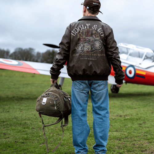 Green 'Aviation' Duffle Bag