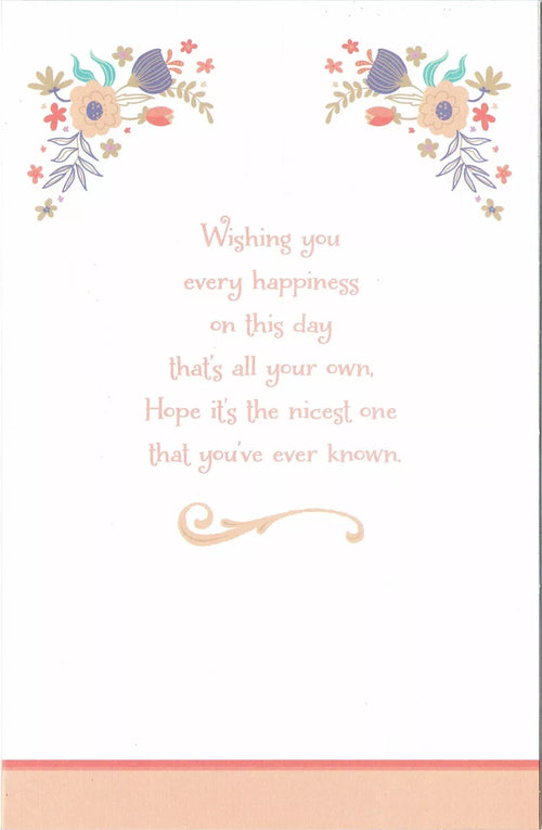 MOTHER'S DAY CARD  TO  THE ONE I LOVE   8 PAGE INSERT