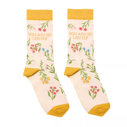 The Cottage Garden Ladies Socks - You Are So Lovely