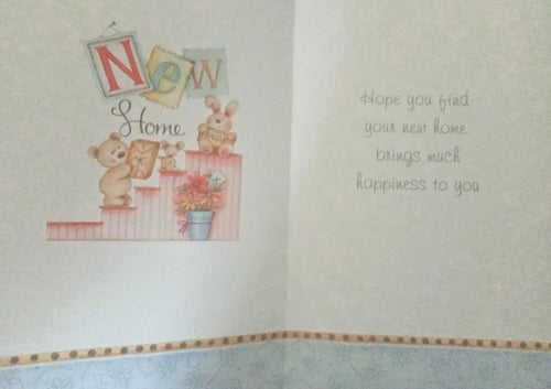 XL SIZE New Home Greeting Card Extra Large Happy New Home Good Luck New House