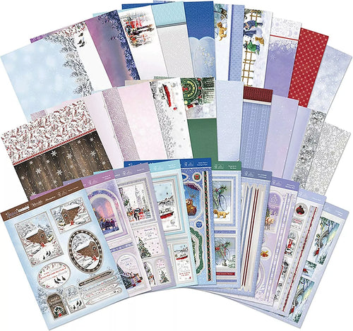 Hunkydory Crafts "Snow Is Falling" Luxury Topper Collection Christmas Winter NEW