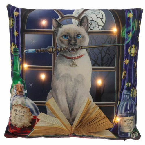 Lisa Parker Hocus Pocus Cat - LED cushion