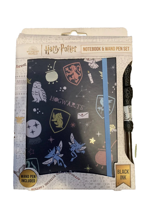 Harry Potter Notebook And Wand Pen Set