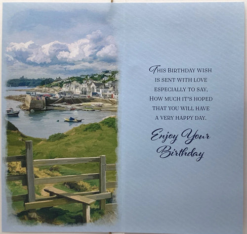 TO A WONDERFUL DAD ON YOUR BIRTHDAY   CARD