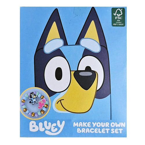 Bluey & Bingo Make Your Own Bracelet Set Arts Crafts Charms Girls Pack Of 2  random