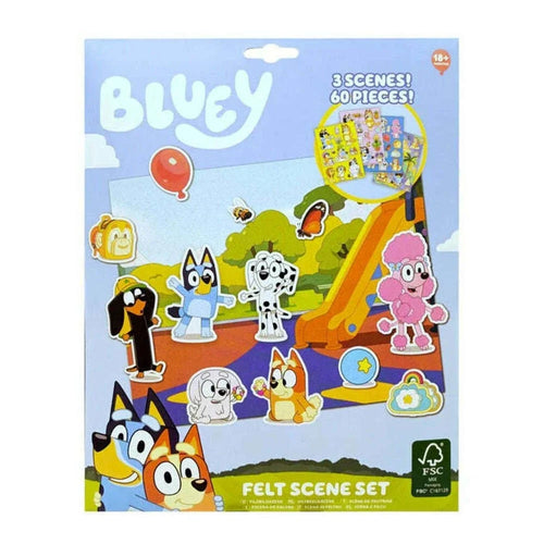 Bluey Felt Scene Set