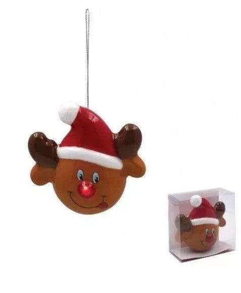 Reindeer LED Bauble