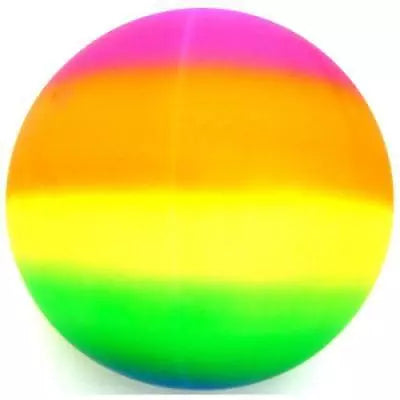 Kandytoys Outdoor Large Neon Ball Multicolour 18-Inch TY1029 8090