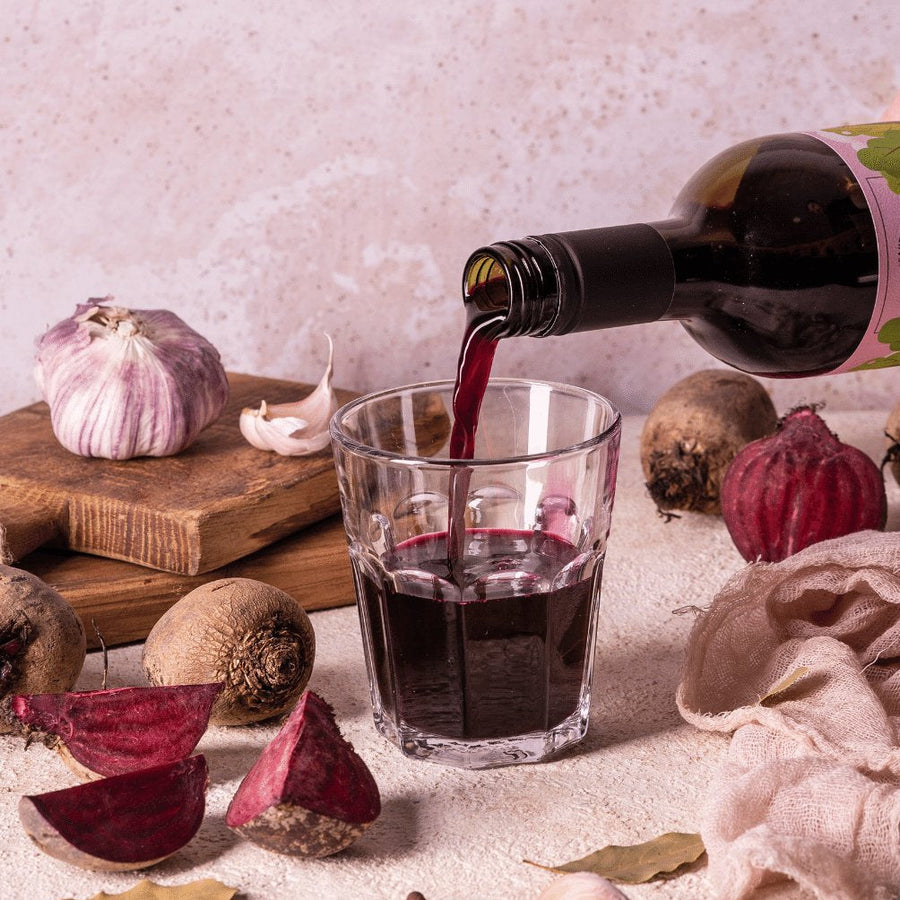 Beetroot kvass for kids with acerola - Honey bear 750ml