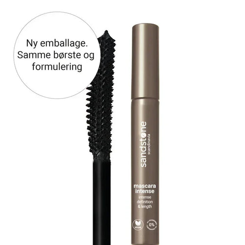 Sandstone Allergy Certified  Mascara -  Intense Black 10g Fragrance Free & Long lashes