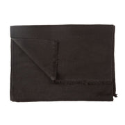 Jet Black Bamboo Scarf