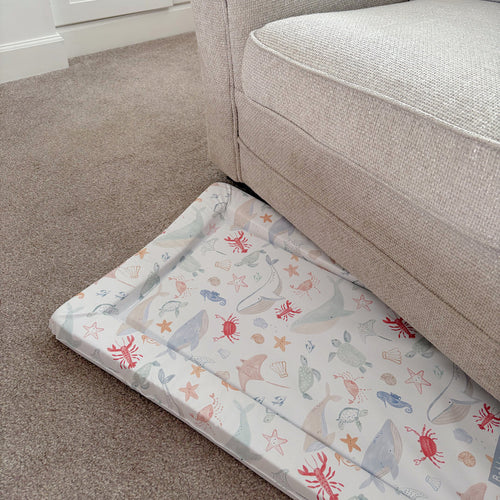 Standard Changing Mat - Deep Blue Sea Print