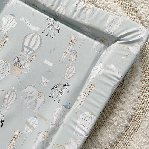 Standard Changing Mat - Hot Air Balloons Print