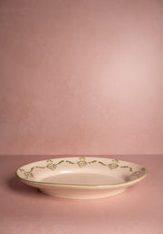 Cara Shell Serving Plate, Green