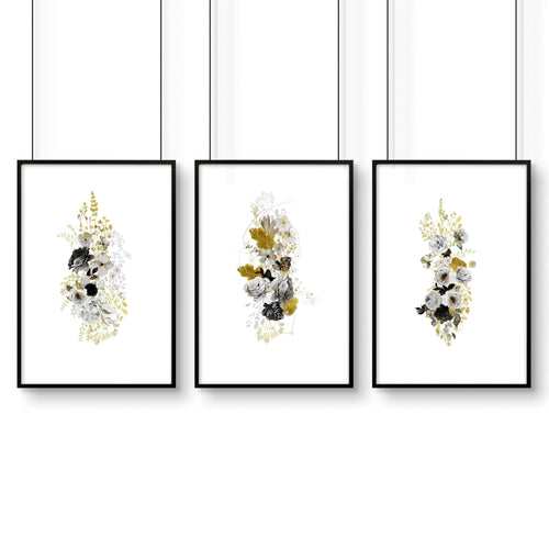 Kitchen Wall Art – Shabby Chic Set of 3 Prints | AboutWallArt