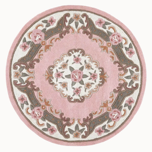Shensi Pink Medallion Rug