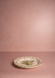 Cara Shell Side Plate, Green Set of 4