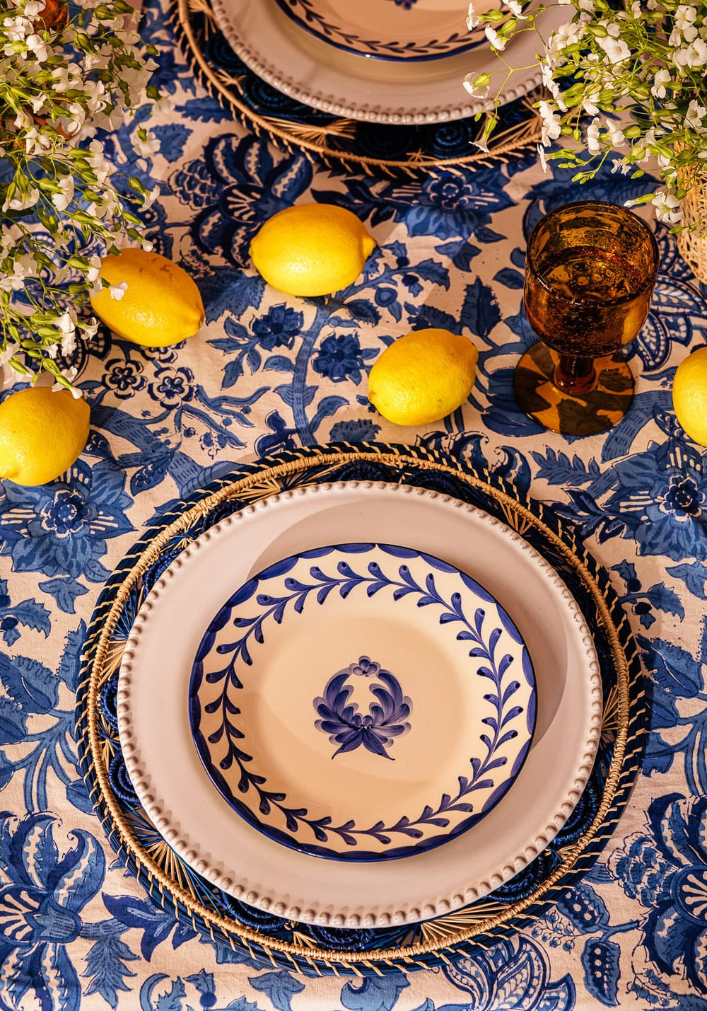 Pandora Side Plate, Cobalt Blue Set of 4