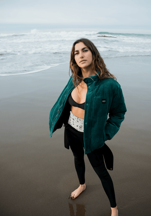 Sisstr Mara Corduroy Puff Jacket