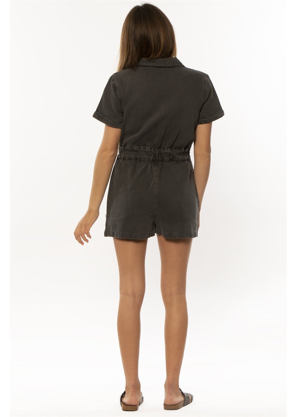 Sisstr Road Short Sleeve Romper