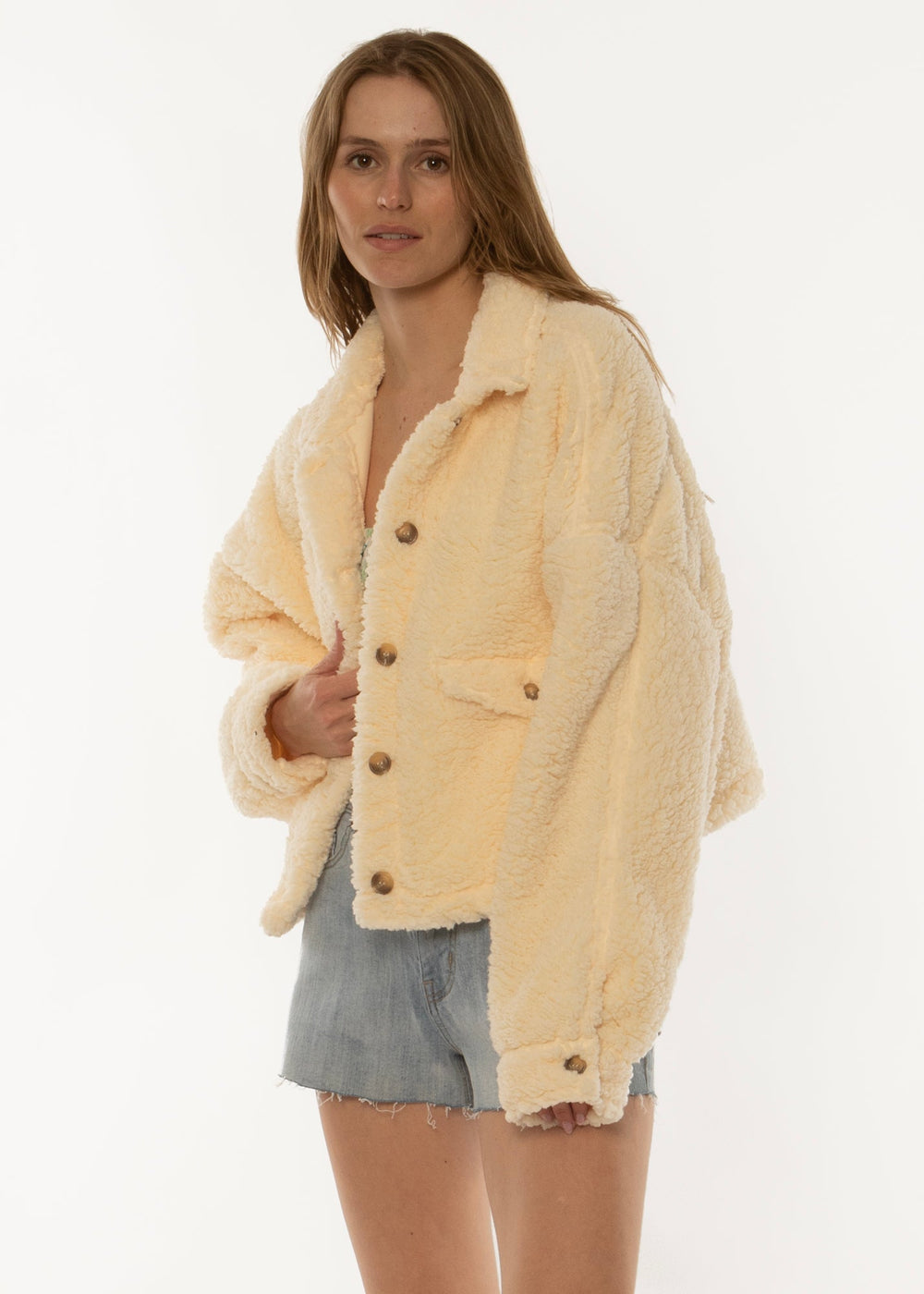 Sisstr Bungalow Sherpa Jacket