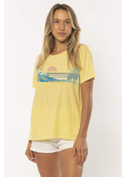 Sisstrevolution Lines Ss Knit Tee