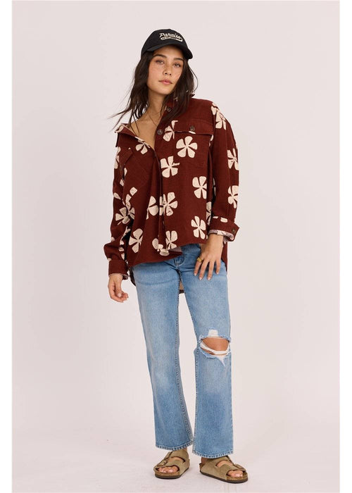 Sisstr Lush Palms Woven