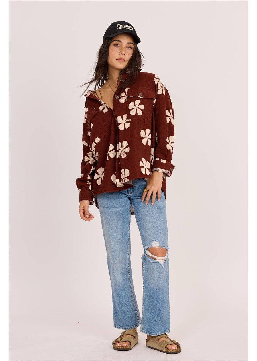 Sisstr Lush Palms Woven
