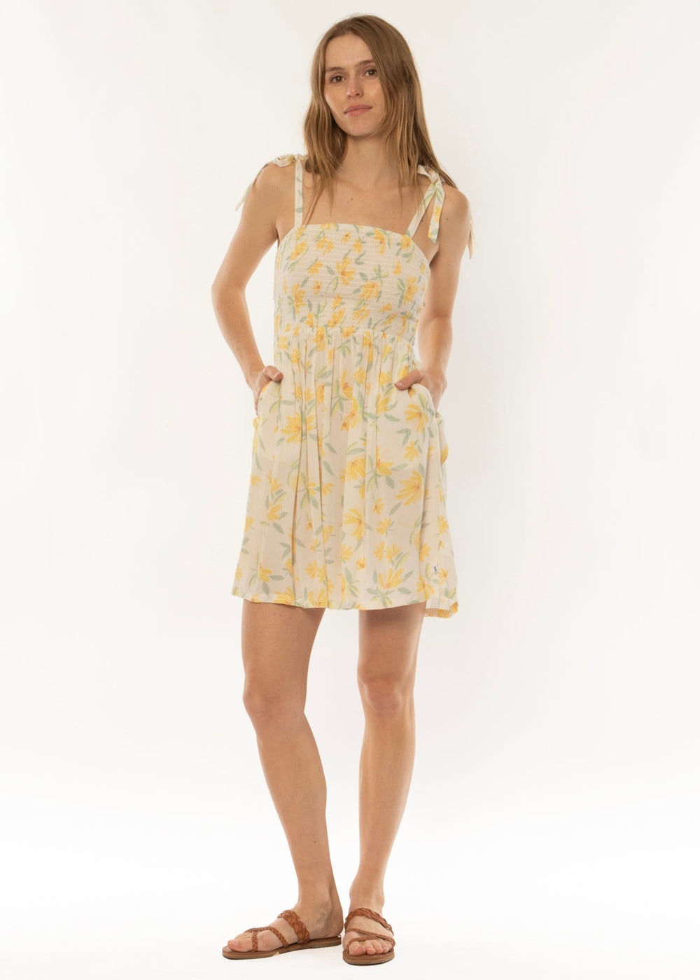 Sisstr Monte Vista Woven Tank Dress