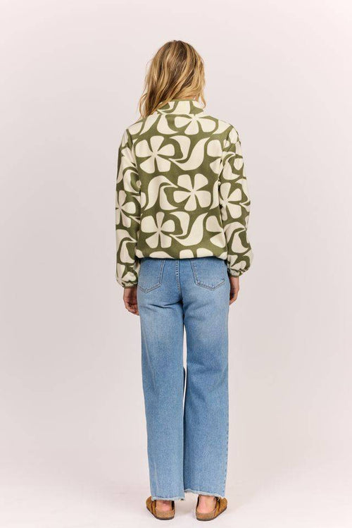 Sisstr Waves in Bloom Fleece