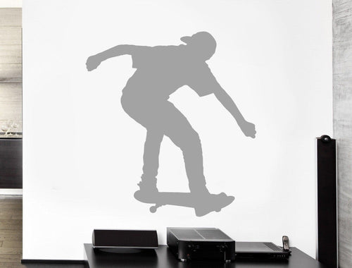 Skater Wall Sticker | Skateboard Wall Art